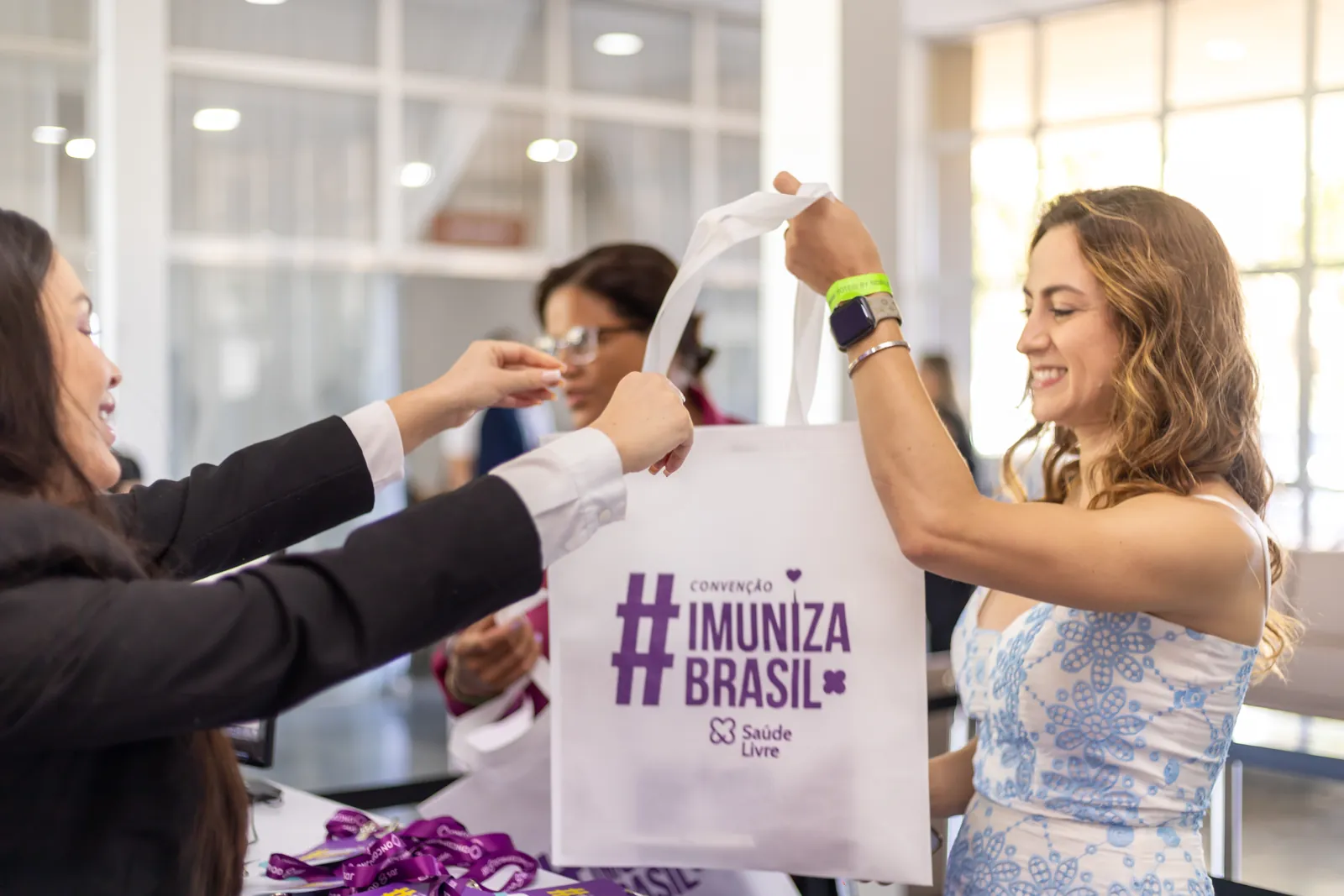 Ativação com o público
